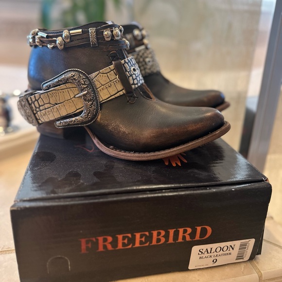 Freebird Saloon ankle boots size 9 - Picture 1 of 9